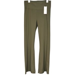NEW Calia Sculpt Flare with Zip Dark Olive Athletic Pants Womens Size XL NWT